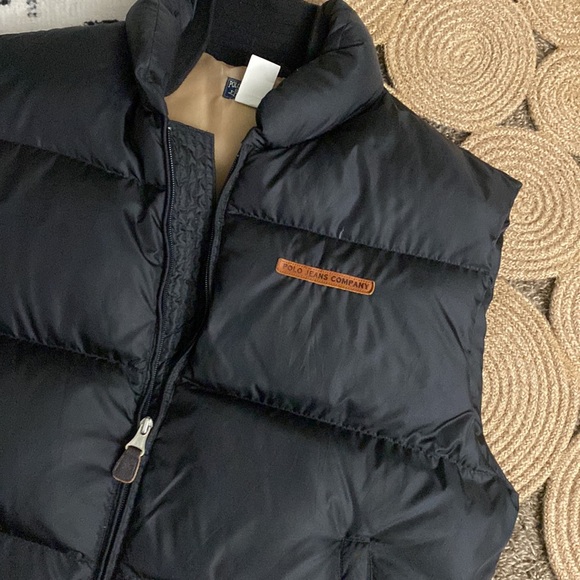 Ralph Lauren polo black puffer vest - Picture 2 of 5